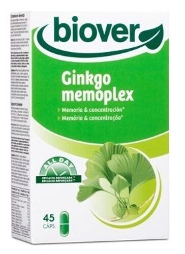 Ginkgo Memoria 45 Caps Biover 
