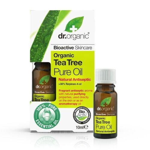 Dr Organic Tea Tree Huile Pure 10ml 