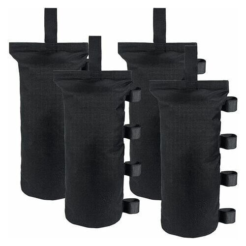 Lot De 4 Accessoire Pour Tente Et Tonnellesacs Sacs De Poids D'auvent Pour Tente D'auvent Pop-Up, Sacs De Sable Pour Poids D'auvent Pour Abri Solaire Extérieur Instantané Auvent/Parasol De Terrasse