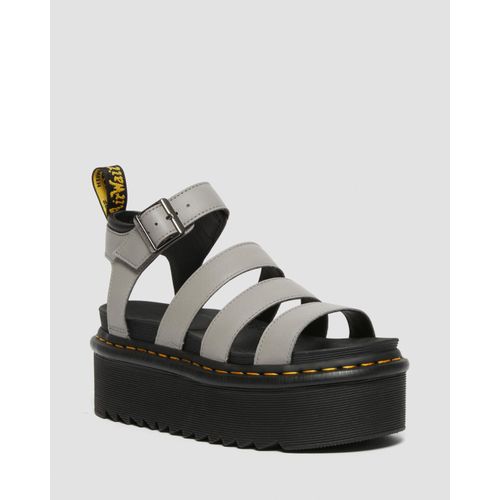 Sandales Plateformes Blaire Pisa Brides En Gris