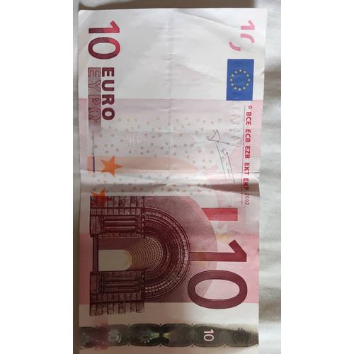 Vente De Billets 10 € Edison 2002