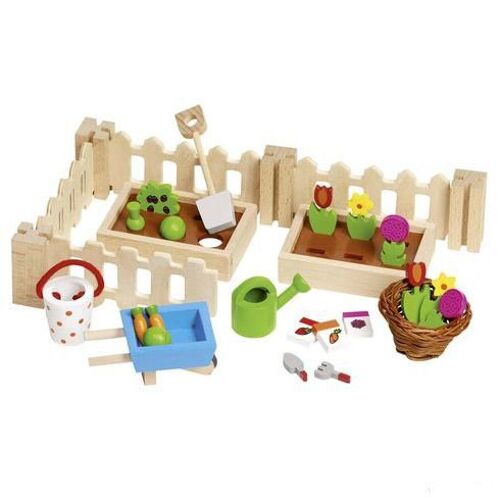 Goki - 51729 - Accessoire - Poupée - Petit Jardin Pour Les Maisons De Poupées