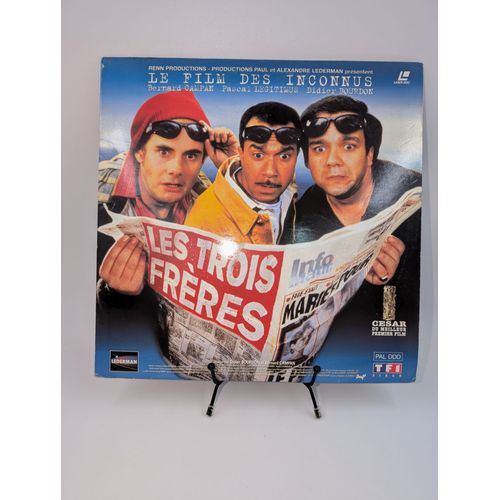 Film Laser Disc Les Trois Frères Avec Fourreau