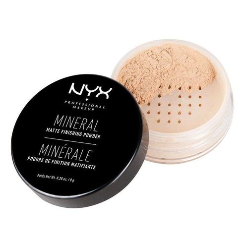 Mineral Powder - Nyx Professional Makeup - Poudre De Finition Minérale, Poudre Libre, Fini Mat 