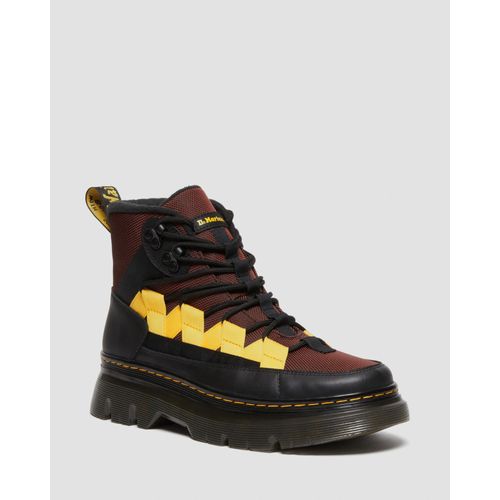 Bottes Boury Contrast Nylon And Casual En Noir Tanné