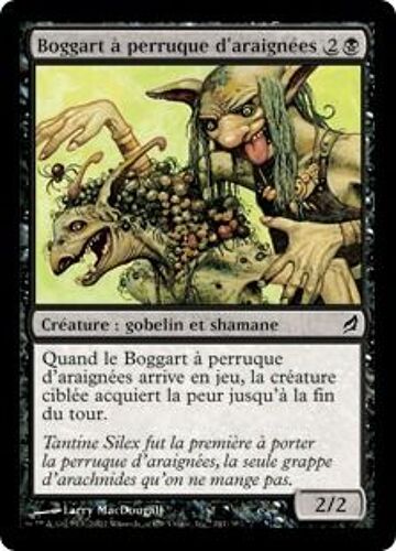 Mtg - Boggart À Perruque D'araignées [Lorwyn] X4