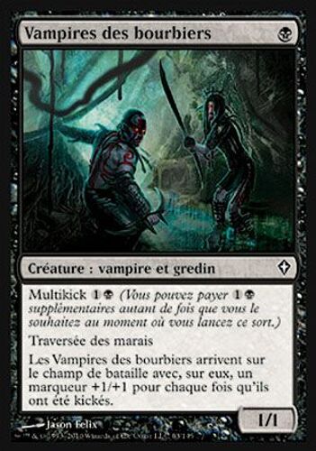 Mtg - Vampires Des Bourbiers [Worldwake] X4