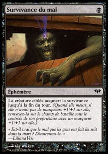 Mtg - Survivance Du Mal [Obscure Ascension] X4