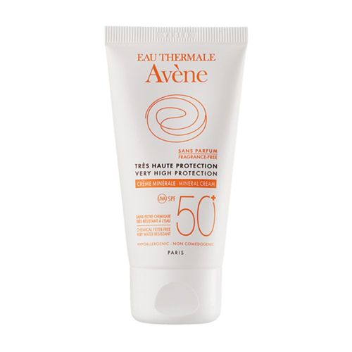 Solaire Crème Minérale Spf50 - 50 Ml - Eau Thermale Avene - Crème Solaire 