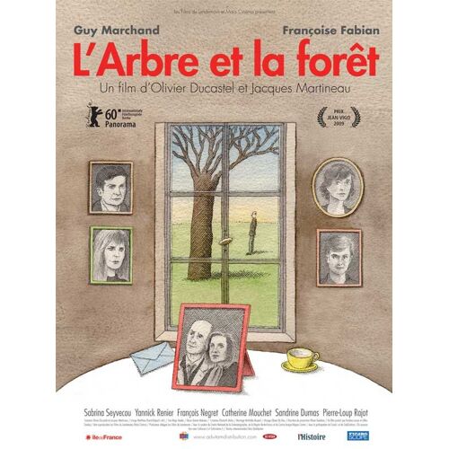 L'arbre Et La Forêt - Affiche Originale De Cinéma - Format 40x60 Cm - Un Film De Olivier Ducastel, Jacques Martineau Avec Guy Marchand, Françoise Fabian, Sabrina Seyvecou, Yannick Renier - Année 2010