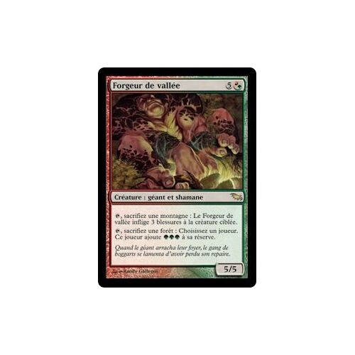 Mtg - Forgeur De Vallée [Sombrelande] Rare