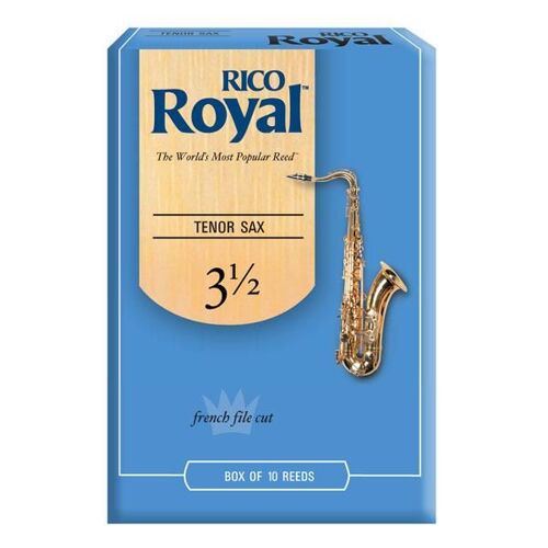 Rico Royal Tenor #3.5 (Pack Of 10) Saxophone Reeds