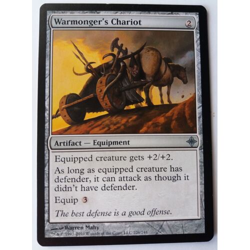 Warmonger's Chariot - Mtg - L'ascension Des Eldrazi - 226