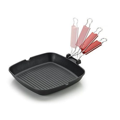 Poêle Grill Carré Lagostina Linea Rossa