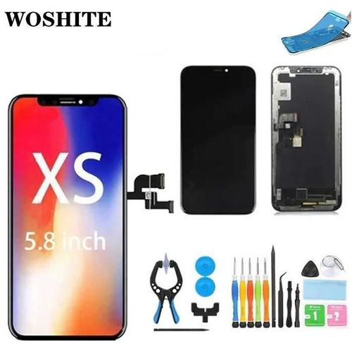Woshite 5 8 \"""" Écran Pour Apple Iphone Xs Lcd + Vitre Tactile Retina Lcd Sur Chassis Assemblé ? Noir