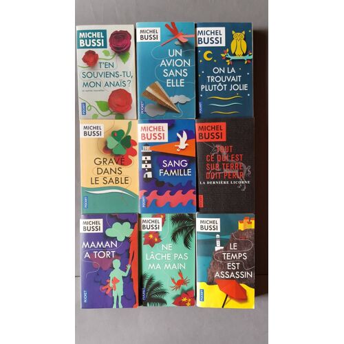 Michel Bussi - Lot De 9 Livres