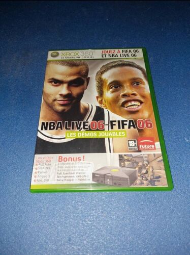 Demo Xbox 360 Le Magazine Officiel Numero Fr 04 Nba Live 06 Fifa 06