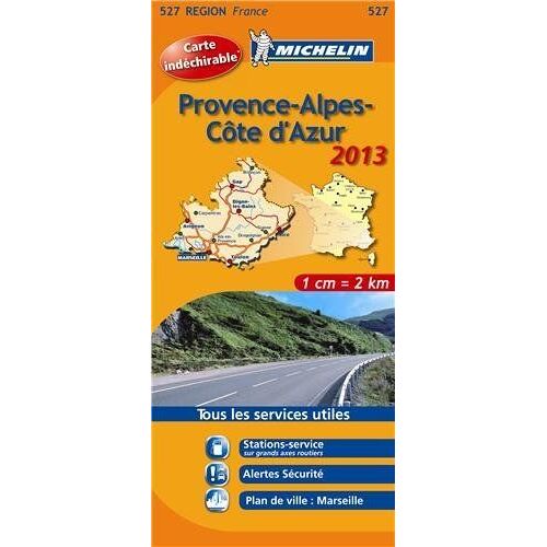 Carte Provence Alpes Côte D'azur 2013