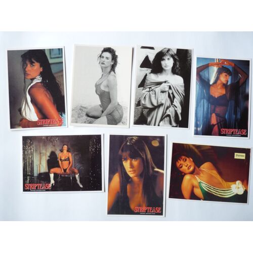 Demi Moore - Lot De 7 Cartes Postales