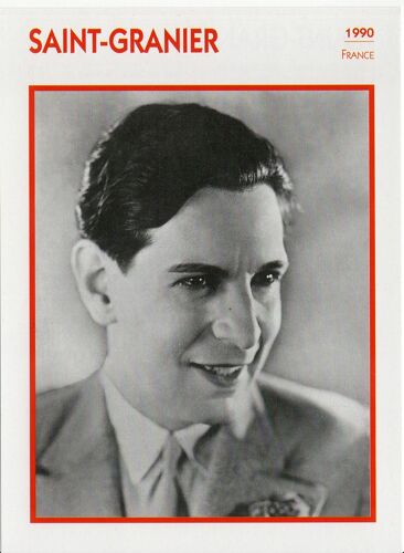 Fiche Portrait De Star Saint-Granier
