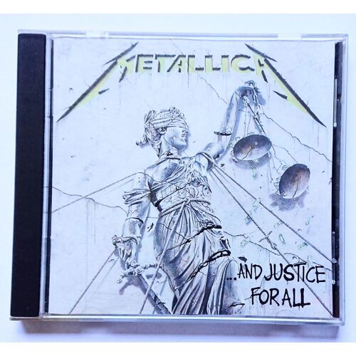 Metallica ... And Justice For All - Rare Cd Version - Marketed In Australasia /Made In Australia Vg+