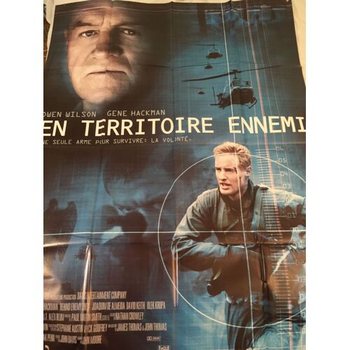 Affiche Originale De Cinema En Territoire Ennemi Format 120 X 160 Cm