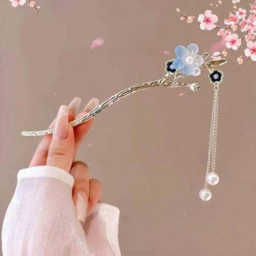 Accessoire De Cheveux Romantique De Style Chinois,Bijoux En Alliage,Aiguille À Cheveux Pour Femmes,Adapté À Un Usage Quotidien,Cadeaux,Épingle À Cheveux À La Mode Pour Filles,1 Pièce--Style K