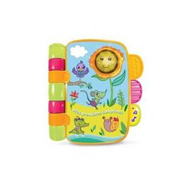 Livre musical et interactif petits loulous version fr - comptines animaux 1ers mots - bebe 6/36 mois - set jouet 1er age et carte - Jouet musical d'éveil - Achat & prix