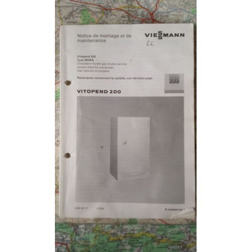 Notice De Montage Et De Maintenance Viessmann Vitopend 200
