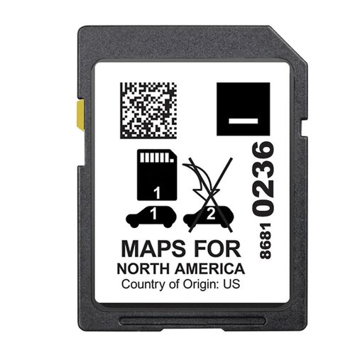 Dernière carte de navigation 86810236 Maps 2023 pour carte Cadili Chevry Carte GPS Amérique du Nord Carte mémoire