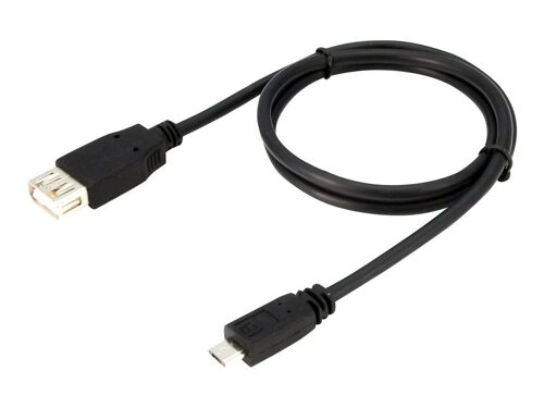 HP - Adaptateur USB - Micro-USB de type B (M) pour USB (F) - USB 2.0 OTG - pour Pro Slate 12, 8; Pro Tablet 10 EE G1, 408 G1