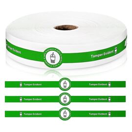 500 Pcs Safe Secure Tamper Evident Seals Stickers For Drink Lids Food Delivery Stickers Sealed For