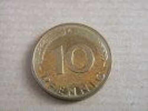 Allemagne De L'ouest - Rfa = Pièce De 10 Pfennig De 1993 Lettre A
