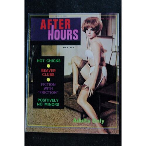 After Hours Vol.4 N° 6 - 1969 - Rare - A Classic Publication - Orbit Publications - Vintage