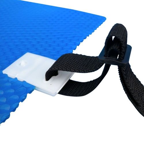 Linxor ® Lot de 8 sangles avec pince crocodile pour tout type d'enrouleur de bâche à bulles