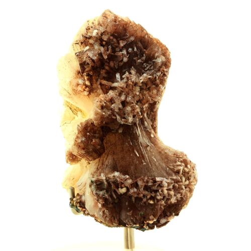 Stilbite + Apophyllite. 340.90 Ct. Jalgaon, Maharashtra, Inde.