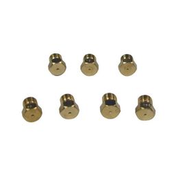 Kit injecteurs gaz butane 481010804871 pour Plaque de cuisson LADEN, WHIRLPOOL