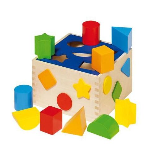 Boîte à formes 10 éléments en bois