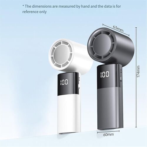 Mini Violent Turbo Fan Handheld High Speed Fan USB Charging Outdoor Turbo Portable Fan 100 Speed Ad