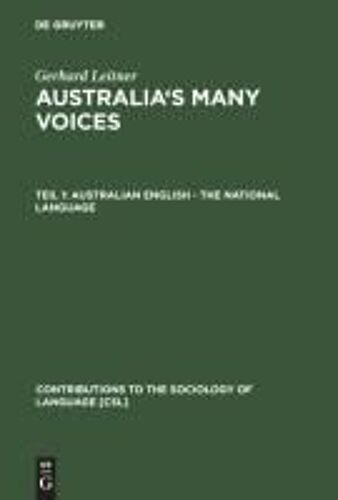 Australian English - The National Language