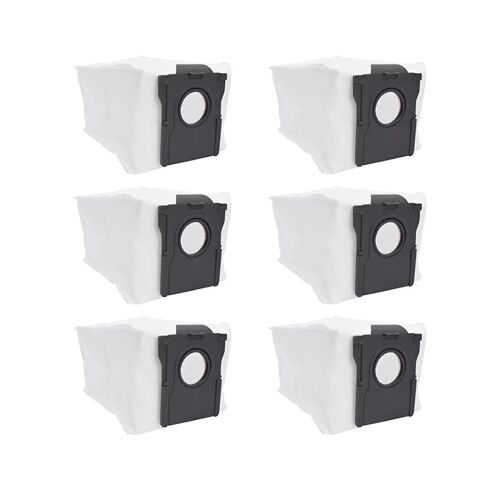 6PCS Sac À Poussière Pièces De Rechange pour Bot X40 / X40 Pro / X40 Ultra Aspirateur Non-Tissé Sacs À Ordures