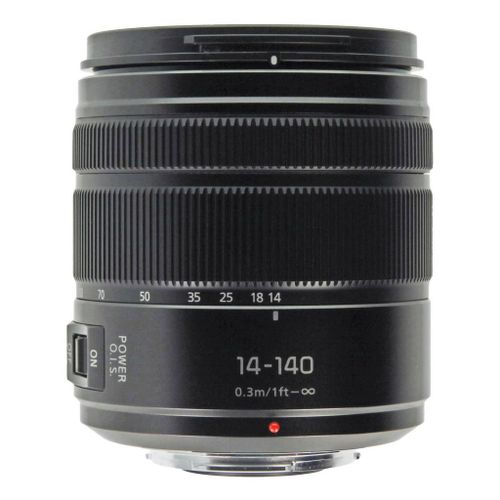Objectif Panasonic Lumix H-FS14140 - Fonction Zoom - 14 mm - 140 mm - f/3.5-5.6 G VARIO ASPH - Micro Four Thirds - pour Lumix DC-BGH1; Lumix G DC-G100, G110, G90, GF10, GF90, GH5M2, GH6, GH6L...