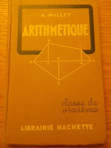 Arithmetique Et Dessin Geometrique, Classes De 6e A Et B, Cours Preparatoires Des Eps Et Des Ecoles Pratiques