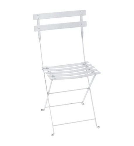 Fermob - Chaise Pliante Bistro - 01 Blanc Coton - Blanc