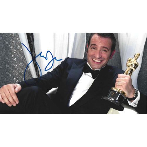 Photo Signée Par : Jean Dujardin