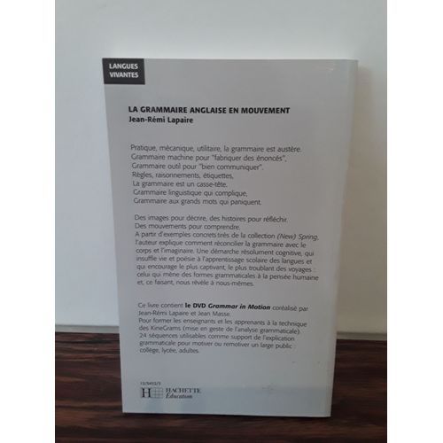 La Grammaire Anglaise En Mouvement