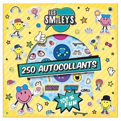 Les Smileys - 250 Autocollants