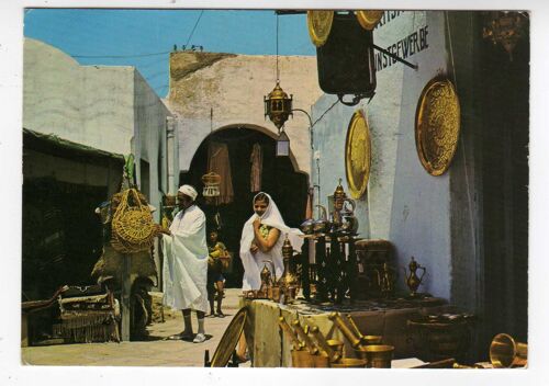 Carte Postale Hammamet Un Souk Tunisie