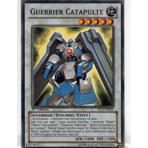 Guerrier Catapulte Sp13-Fr049 1er Ed - Yu-Gi-Oh