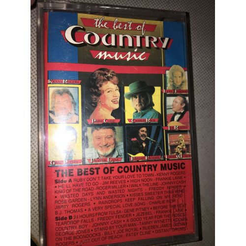 The Best Of Country Music Cassette Audio